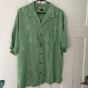 TOMMY BAHAMA mens relax 100% camp shirt